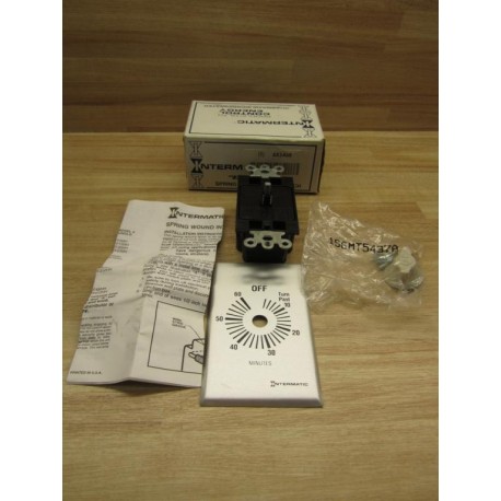 Intermatic 6X546B 60 Minute Spring Wound Timer FF60M