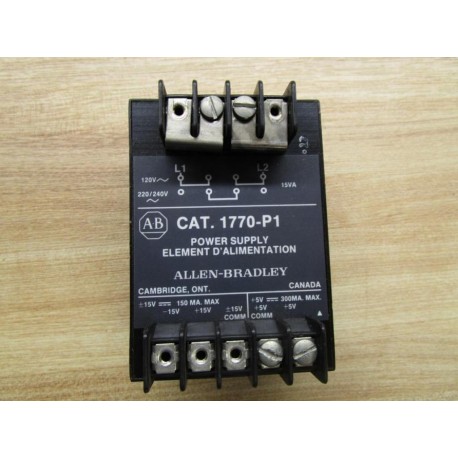 Allen Bradley 1770-P1 Power Supply 1770P1 - Parts Only