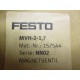Festo MVH-2-1,7 Valve 157544 - Used