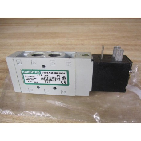 Numatics L12BA452B000061 Valve WCoil
