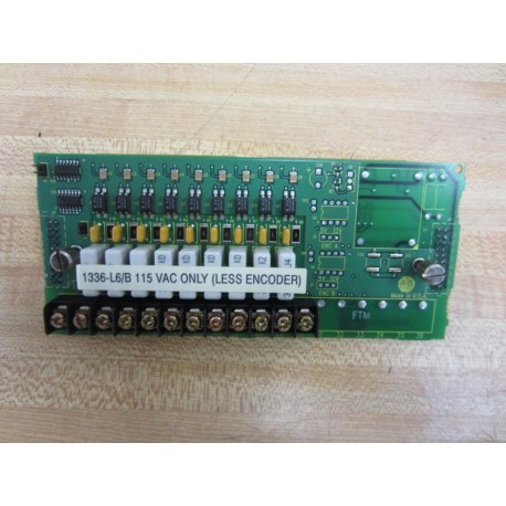 Allen Bradley 1336-L6 Control Interface Bd 1336L6 - Used