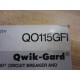 Square D QO115GFI Circuit Breaker 15A QO115