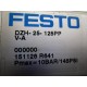 Festo DZH-25-125PP V-A Cylinder - New No Box