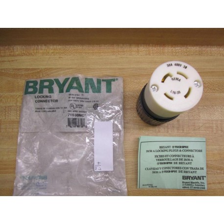 Bryant 71630NC Locking Connector