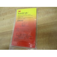 3M SPB-02 ScotchCode Preprinted Wire Marker Book - Used