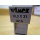 WIMEX 10,3 X 33 Fuse Block - Used