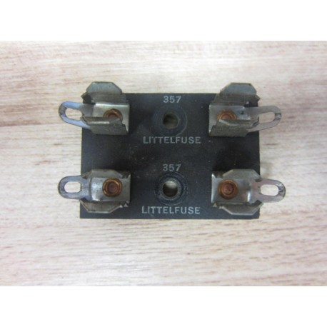 Littelfuse 357 Fuse Block 2 Pole - Used