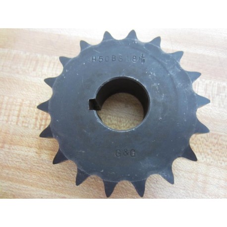 G&G H50BS18 Sprocket H50BS18 - New No Box