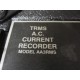 Amprobe AA3RMS TRMS A.C. Current Recorder Model AA3RMS - Used