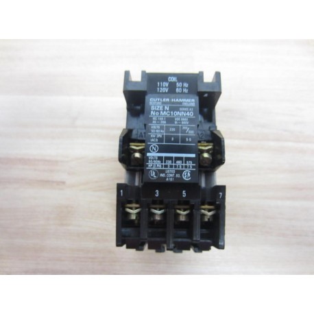 Cutler Hammer MC10NN40 Contactor - New No Box