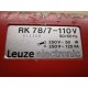Leuze Electronic RK 787-110V Photoelectric Light Scanner - Used