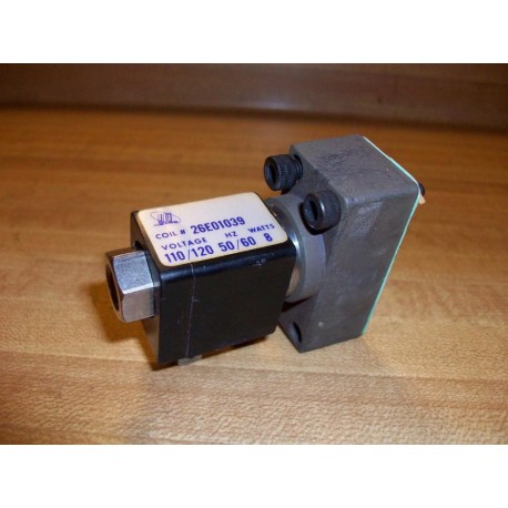 ISI Fluid Power 26E01039 Solenoid Coil WBase - New No Box