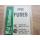 Littelfuse 3AG 12A 312 Fuse .5A 250V (Pack of 5)