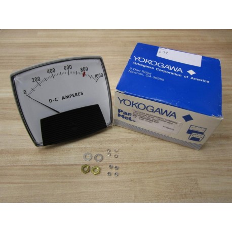 Yokogawa 250424ECSS D-C Amp 0-1000 Amperes