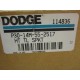 Dodge 114836 Sprocket P30-14M-55-2517