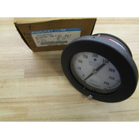 Ashcroft 45-1377-AS -04B-3-15 400 F Receiver Gauge 0-400 Degrees F