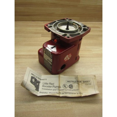 Bell & Gossett 106500-M58 Little Red Booster Pump LR-20 - Used