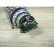 Furnas 52SA7CGN Selector Switch Green Short Lever Switch - Used