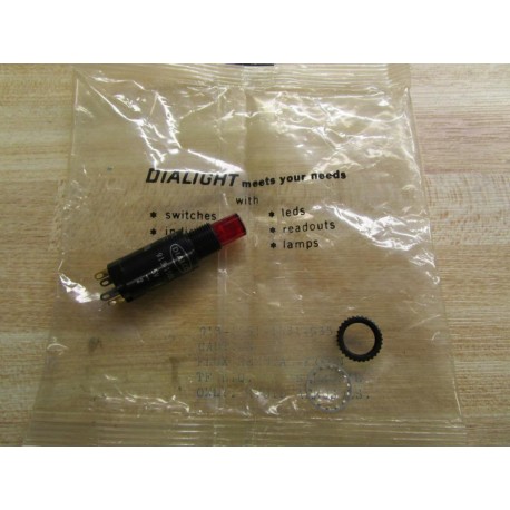 Dialight 913-1551 Pushbutton Switch Momentary