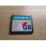 Siemens 6ES7648-2BF02-0XG0 Compact Flash 4G Ind Grd - Used