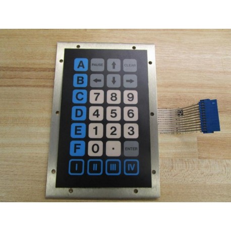 Xycom 89086-002 Interface Model 4810SM Keypad Only - Used