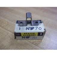 Allen Bradley N70 Overload Relay Heater Element