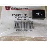 Cutler Hammer E30-KC101 E30KC101 Black Auto Button