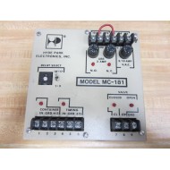 HydePark MC181 Controller Model MC-181 - Used