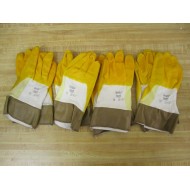 Ansell 28-407 Pack Of 4 Pair Size 9 Metalist Gloves - New No Box