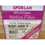 Sporlan RSF-489-T Suction Filter Replaceable 1-18 Inch 800501 RSF489T