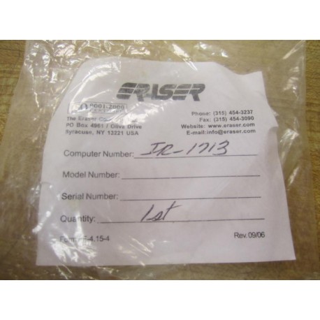 Eraser IR-1713 Die Blade Set IR1713 0.209-0.237