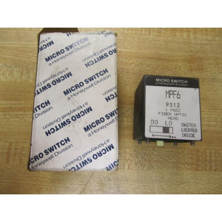 Micro Switch MPF6 Honeywell Fiber Optic Head