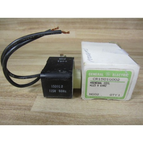 General Electric 15D1G2 Renewal Coil  CR15D1G2 Black