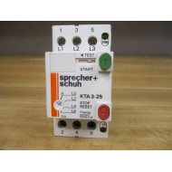 Sprecher+Schuh KTA 3-25 Circuit Breaker KTA325 1.0-1.6 - New No Box