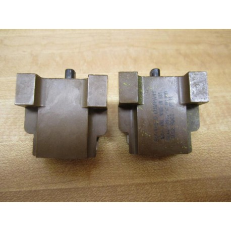 Square D 9001TA Pack Of 2 Type TA Contact Blocks - Used