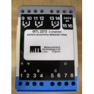 Measurement Technology MTL 2213 Relay MTL2213 240VAC - Used