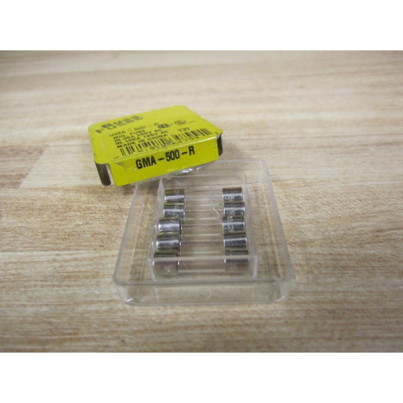 Cooper Bussmann GMA-500-R Fast Acting Miniature Fuse GMA500R (Pack Of 5 ...