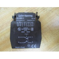 Cutler Hammer E22B11 Eaton Block Moeller Klockner Damaged Chip - Used