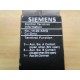 Siemens A01ED62 Breaker Auxiliary Switch - New No Box
