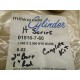 Milwaukee Cylinder 01510-7-60 Repair Kit