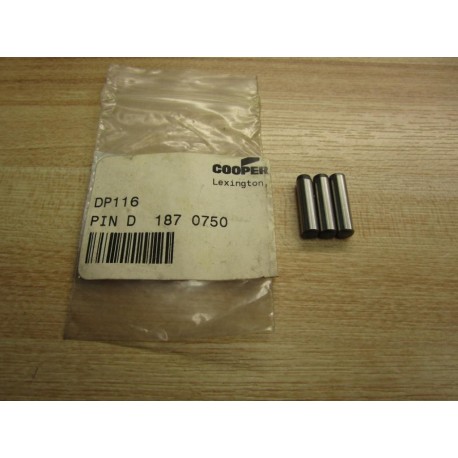 Cooper DP116 Pin (Pack of 3)