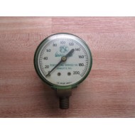 U.S. Gauge Co 19627-1 Pressure Gauge - New No Box