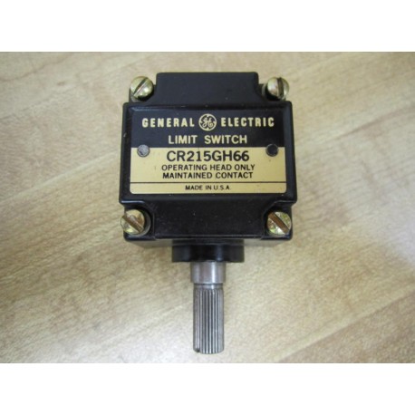 GE General Electric CR215GH66 Limit Switch Head - Used