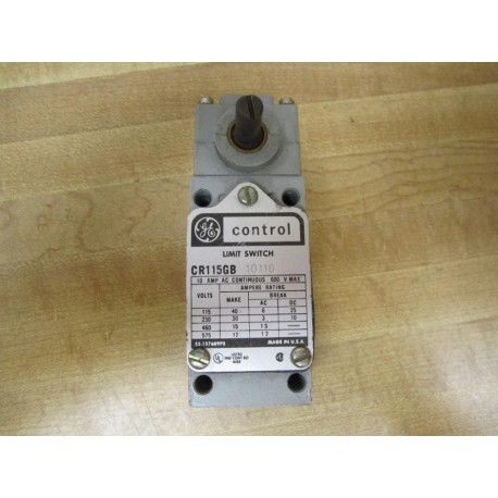 GE General Electric CR115GB10110 Limit Switch - Used