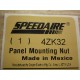 Speedaire 4ZK32 Panel Mounting Nut