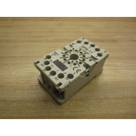 Carlo Gavazzi ZPD 11 Relay Socket - New No Box