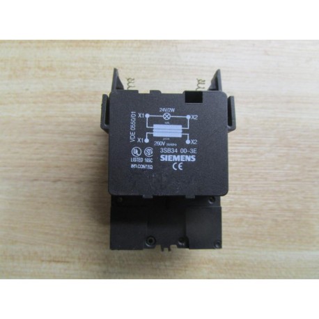 Siemens 3SB34 00-3E Transformer - New No Box