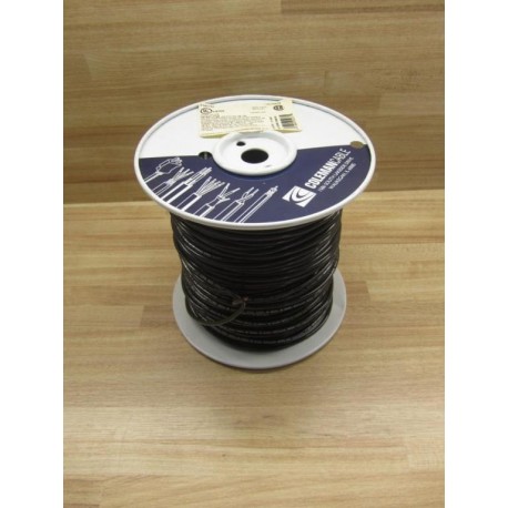 Coleman Cable 14MTWSTRBLAX500 Black Stranded Copper Cable