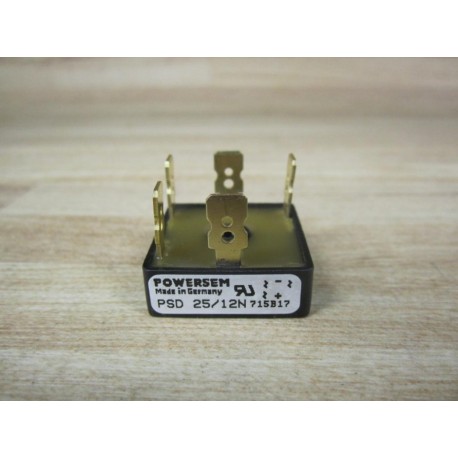 Powersem PSD 2512N Bridge Rectifier PSD2512N - Used