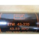 CDE ETW 43-220 Capacitor - New No Box